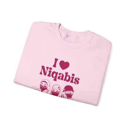 I Love Niqabis Crewneck