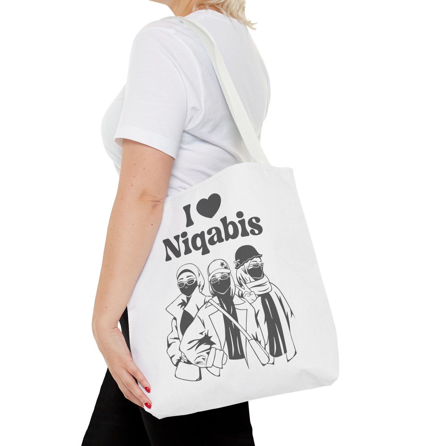 I Love Niqabis Neutral Tote Bag