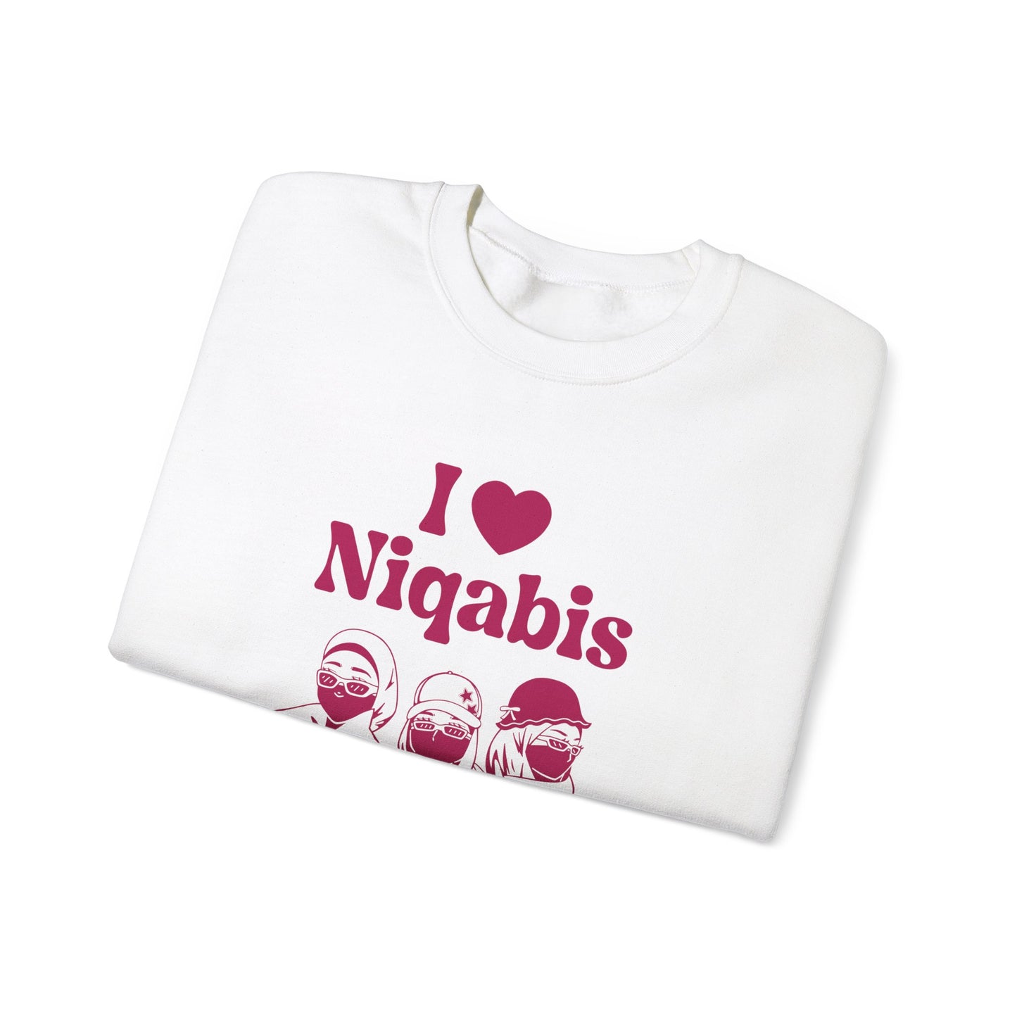 I Love Niqabis Crewneck