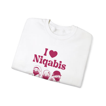 I Love Niqabis Crewneck