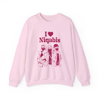 I Love Niqabis Crewneck