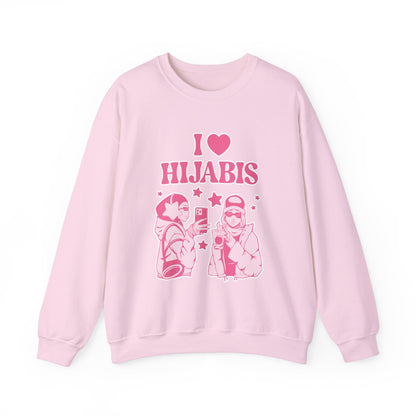 I Love Hijabis Crewneck