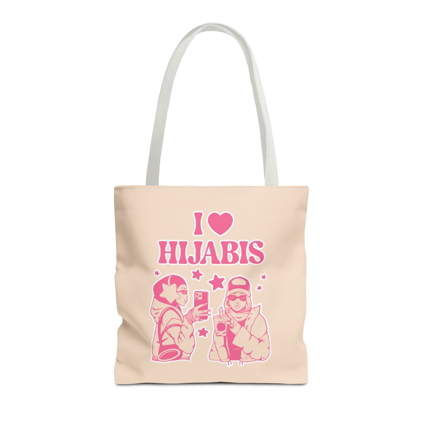 I Love Hijabis Tote Bag