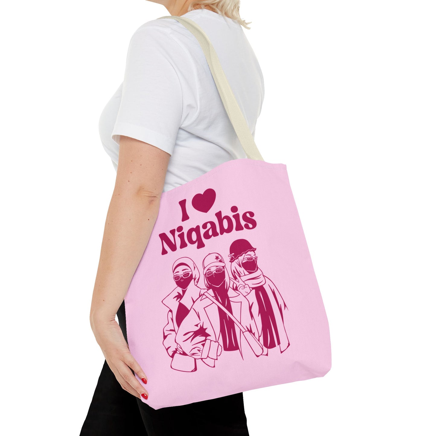 I Love Niqabis Tote Bag