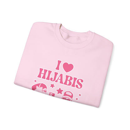 I Love Hijabis Crewneck