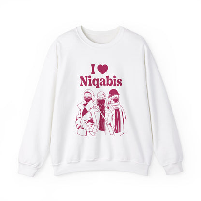 I Love Niqabis Crewneck