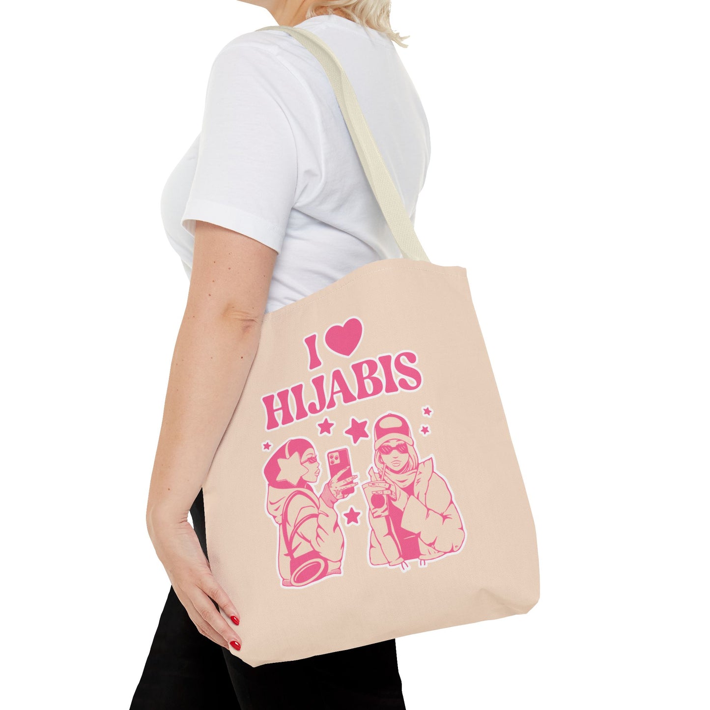 I Love Hijabis Tote Bag